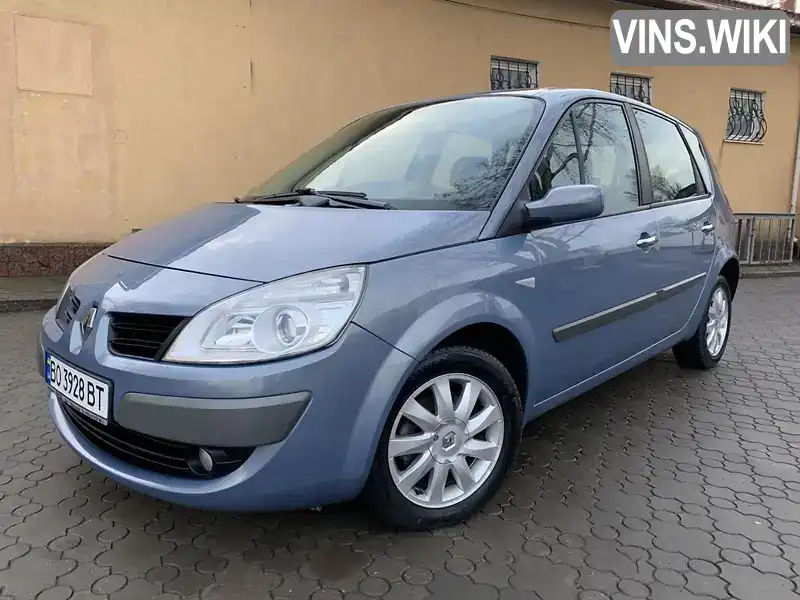 Мінівен Renault Scenic 2007 1.6 л. Ручна / Механіка обл. Тернопільська, Тернопіль - Фото 1/21