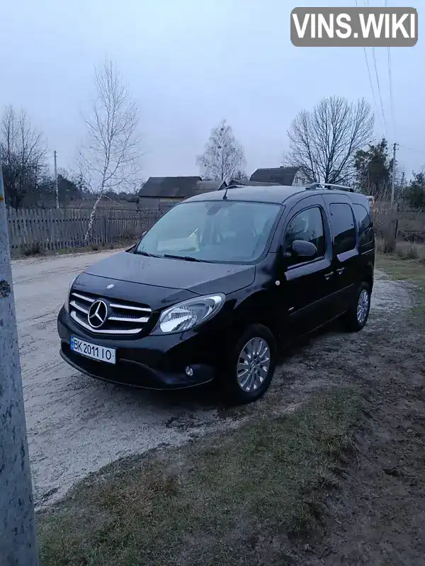 Мінівен Mercedes-Benz Citan 2014 1.46 л. Ручна / Механіка обл. Рівненська, location.city.hlynne - Фото 1/10