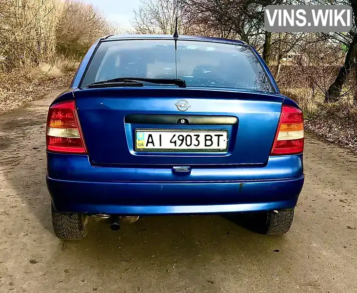 W0L0TGF48W6160801 Opel Astra 1998 Хэтчбек 1.2 л. Фото 6