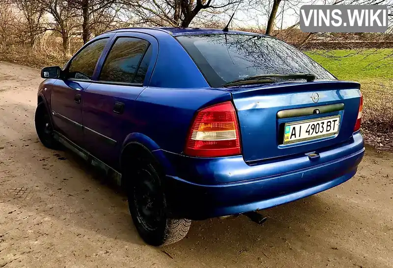 W0L0TGF48W6160801 Opel Astra 1998 Хэтчбек 1.2 л. Фото 8