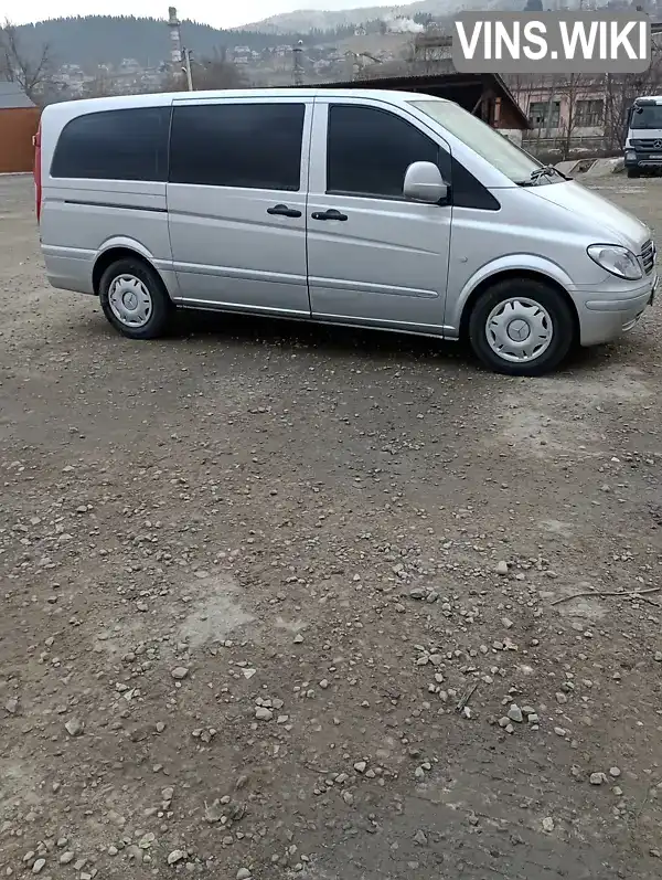 Минивэн Mercedes-Benz Vito 2007 2.99 л. Автомат обл. Тернопольская, Тернополь - Фото 1/21