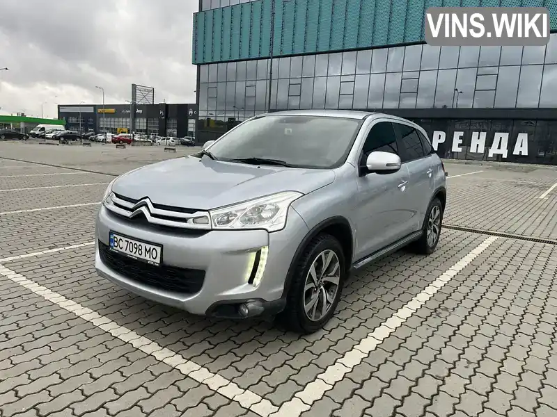 Позашляховик / Кросовер Citroen C4 Aircross 2013 1.6 л. Ручна / Механіка обл. Львівська, Львів - Фото 1/20