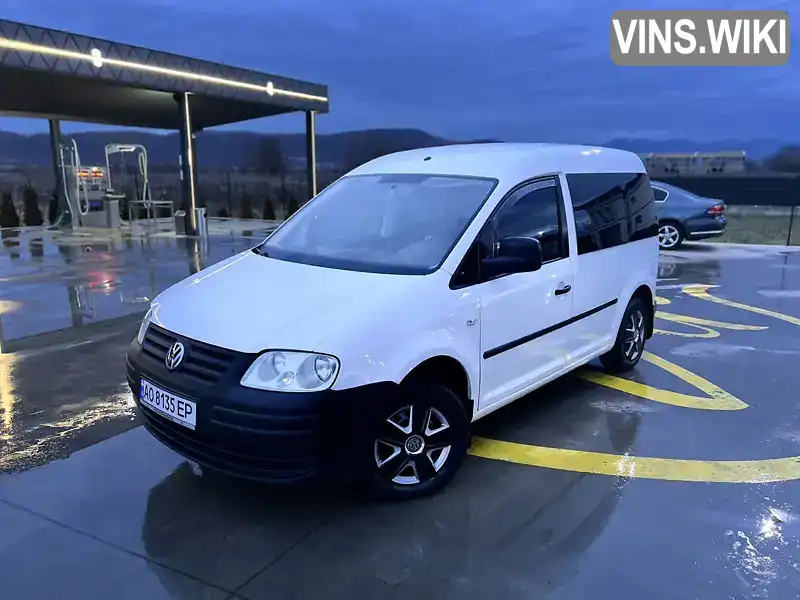 Мінівен Volkswagen Caddy 2005 2 л. Ручна / Механіка обл. Закарпатська, Тячів - Фото 1/21