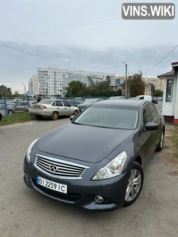 Седан Infiniti G25 2012 2.5 л. Автомат обл. Полтавская, Полтава - Фото 1/6