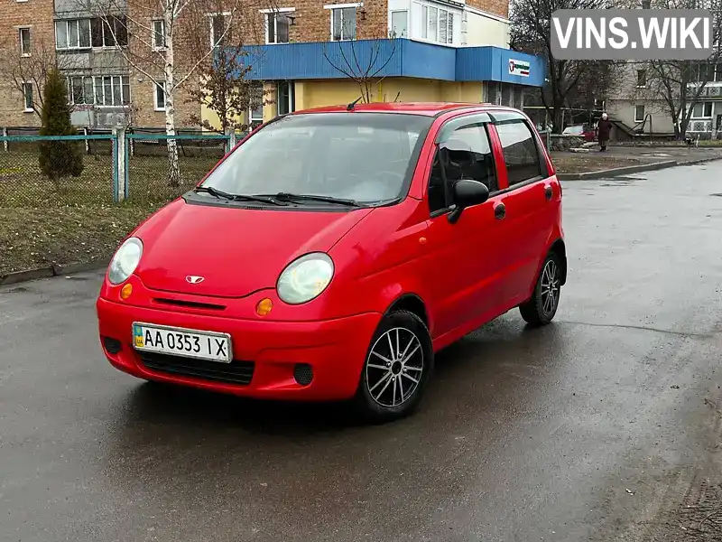 Хэтчбек Daewoo Matiz 2007 0.8 л. Автомат обл. Черкасская, Золотоноша - Фото 1/11