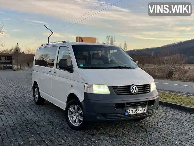 Минивэн Volkswagen Transporter 2006 2.46 л. Ручная / Механика обл. Закарпатская, Тячев - Фото 1/21