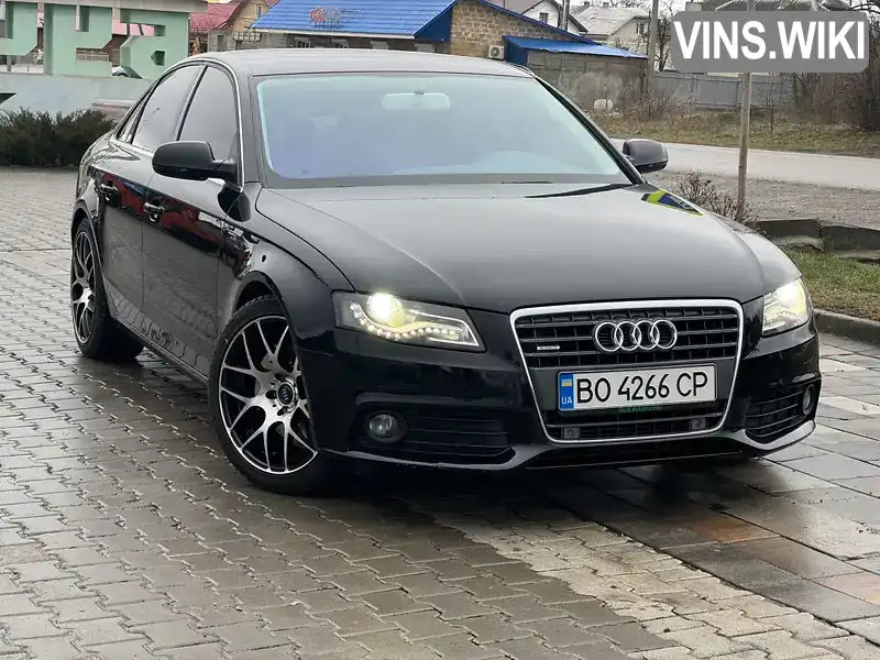 Седан Audi A4 2009 1.98 л. Автомат обл. Тернопольская, Бучач - Фото 1/14