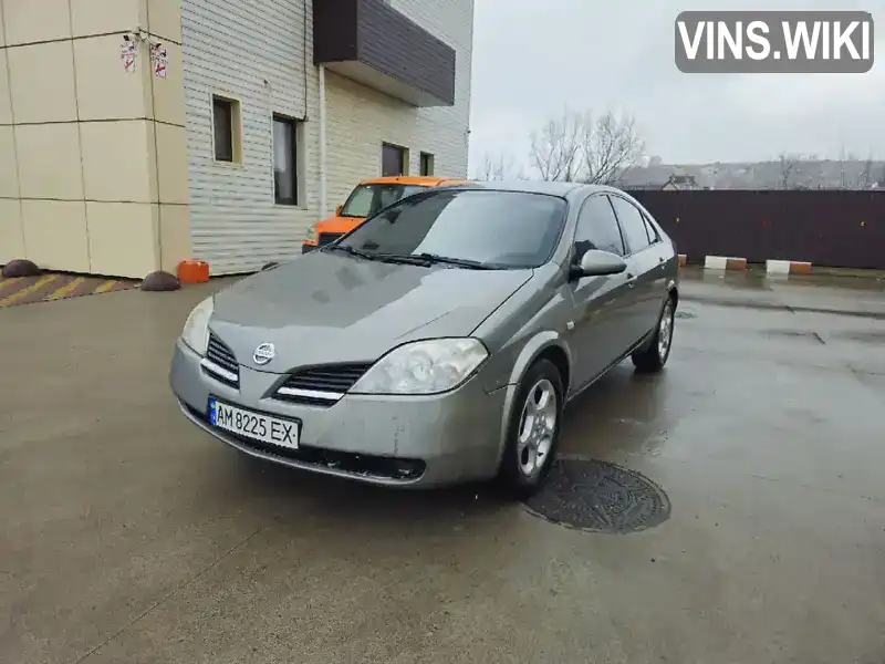 Седан Nissan Primera 2005 1.6 л. Ручна / Механіка обл. Житомирська, Бердичів - Фото 1/14