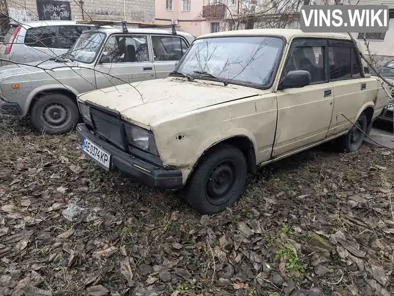 Седан ВАЗ / Lada 2107 1985 1.45 л. Ручна / Механіка обл. Дніпропетровська, Дніпро (Дніпропетровськ) - Фото 1/5