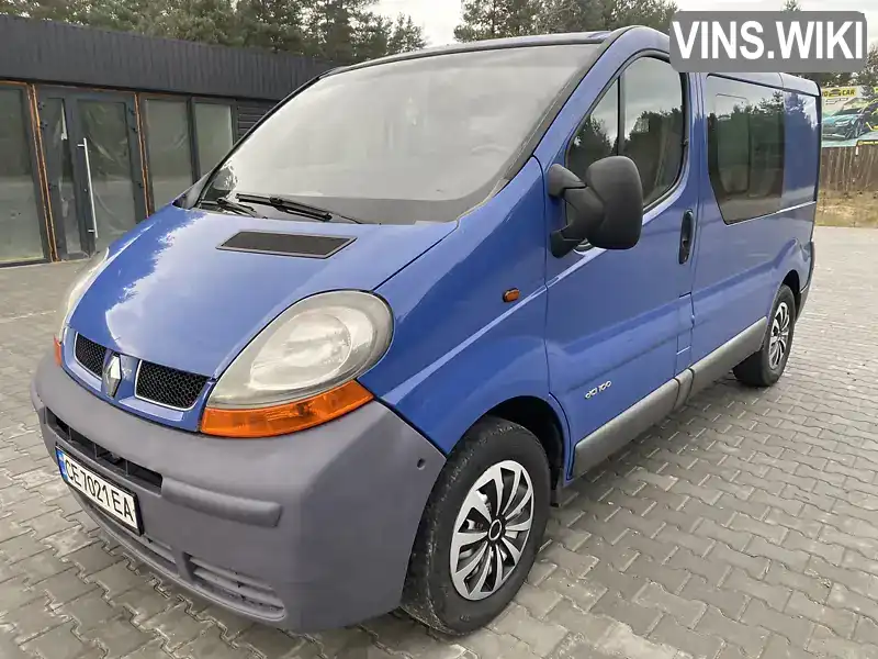 Минивэн Renault Trafic 2003 1.87 л. Ручная / Механика обл. Львовская, Яворов - Фото 1/19