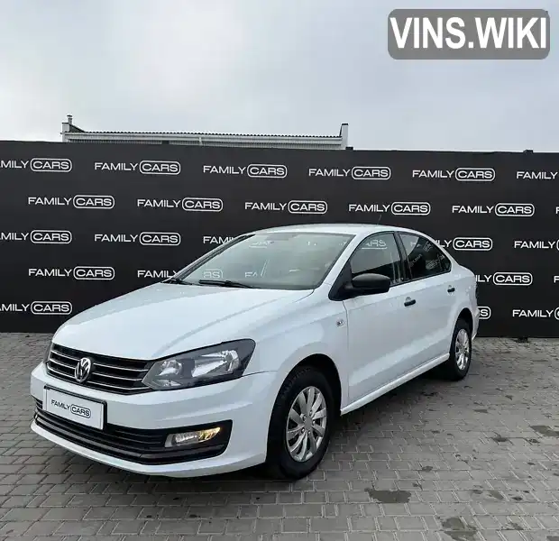 Седан Volkswagen Polo 2016 1.6 л. Ручна / Механіка обл. Одеська, Одеса - Фото 1/21