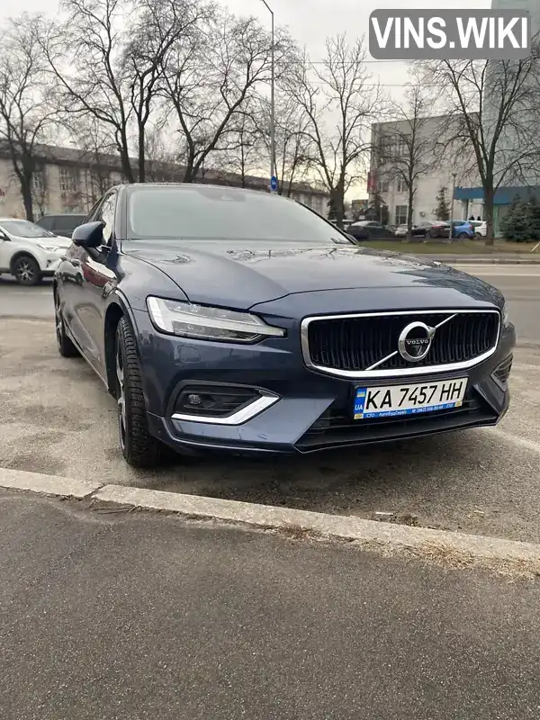 Седан Volvo S60 2019 1.97 л. Автомат обл. Київська, Київ - Фото 1/13