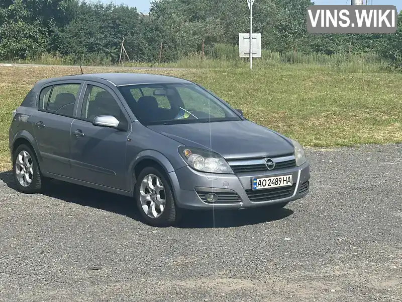 Хетчбек Opel Astra 2006 1.36 л. Ручна / Механіка обл. Закарпатська, Мукачево - Фото 1/13