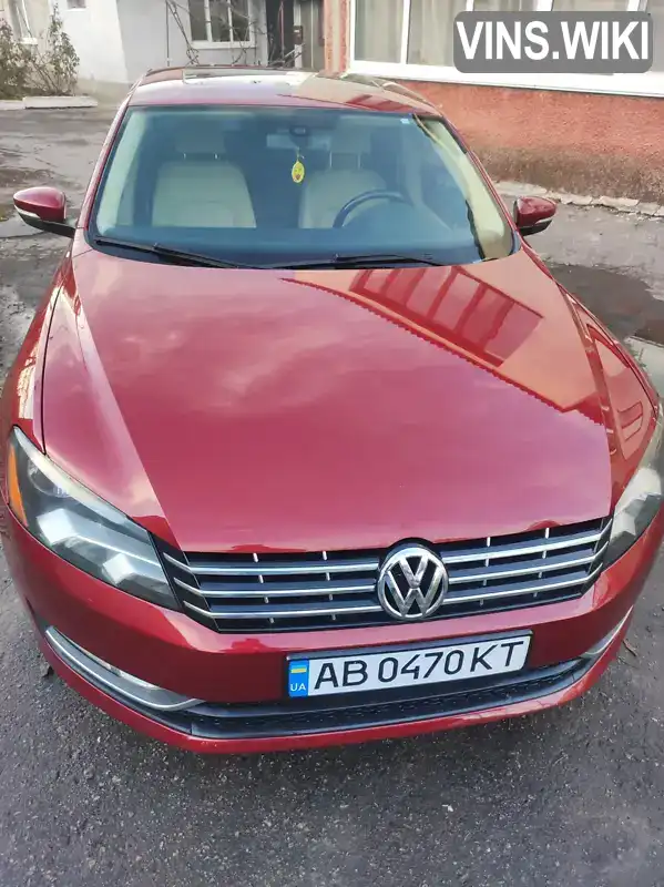 Седан Volkswagen Passat 2014 1.97 л. Автомат обл. Черкасская, Жашков - Фото 1/21