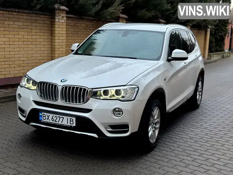 Внедорожник / Кроссовер BMW X3 2016 2 л. Автомат обл. Хмельницкая, Хмельницкий - Фото 1/21