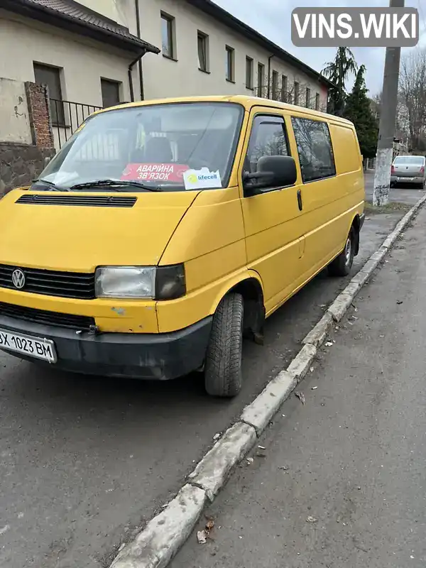 Мінівен Volkswagen Transporter 1996 2.4 л. Ручна / Механіка обл. Хмельницька, Кам'янець-Подільський - Фото 1/6