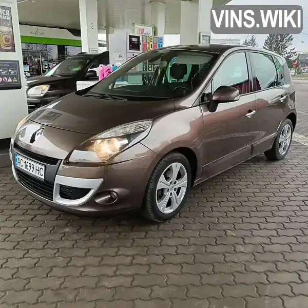 Минивэн Renault Megane Scenic 2011 1.6 л. Ручная / Механика обл. Черниговская, Мена - Фото 1/21