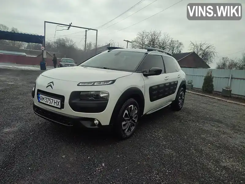 Внедорожник / Кроссовер Citroen C4 Cactus 2014 1.56 л. Ручная / Механика обл. Житомирская, Чуднов - Фото 1/21