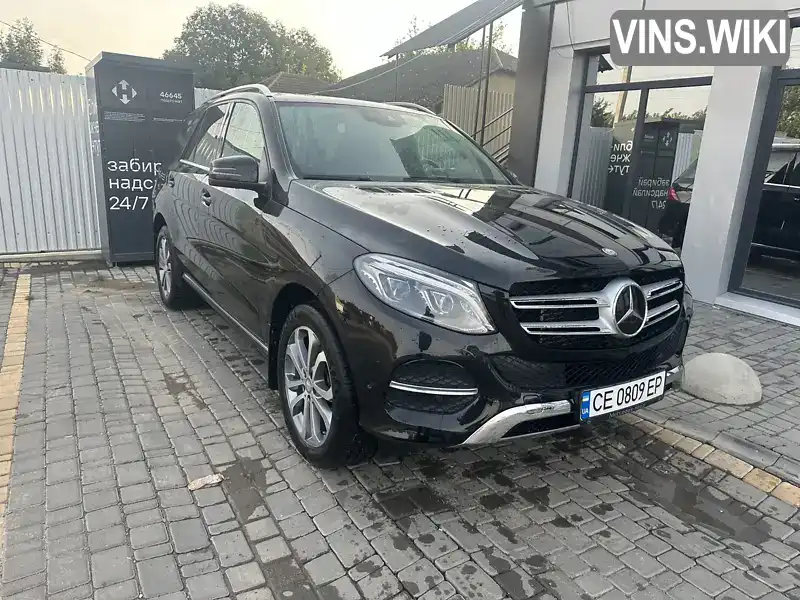 Внедорожник / Кроссовер Mercedes-Benz GLE-Class 2015 2.99 л. Автомат обл. Черновицкая, Черновцы - Фото 1/13