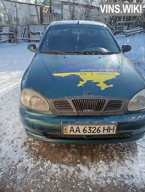 Седан Daewoo Lanos 2007 1.4 л. Ручная / Механика обл. Черкасская, Городище - Фото 1/10