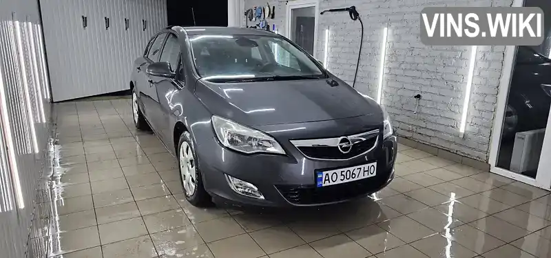 Хетчбек Opel Astra 2011 1.25 л. обл. Закарпатська, Мукачево - Фото 1/6