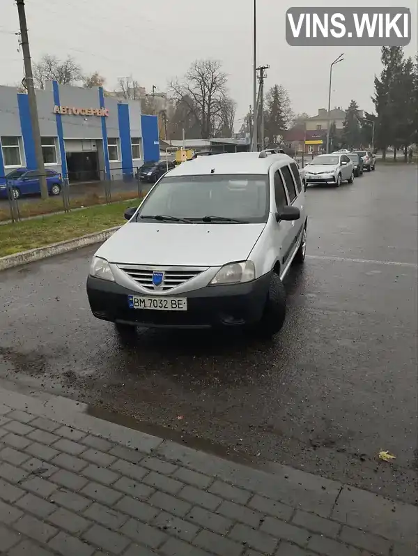 Седан Dacia Logan 2007 1.6 л. Ручна / Механіка обл. Полтавська, Лубни - Фото 1/21