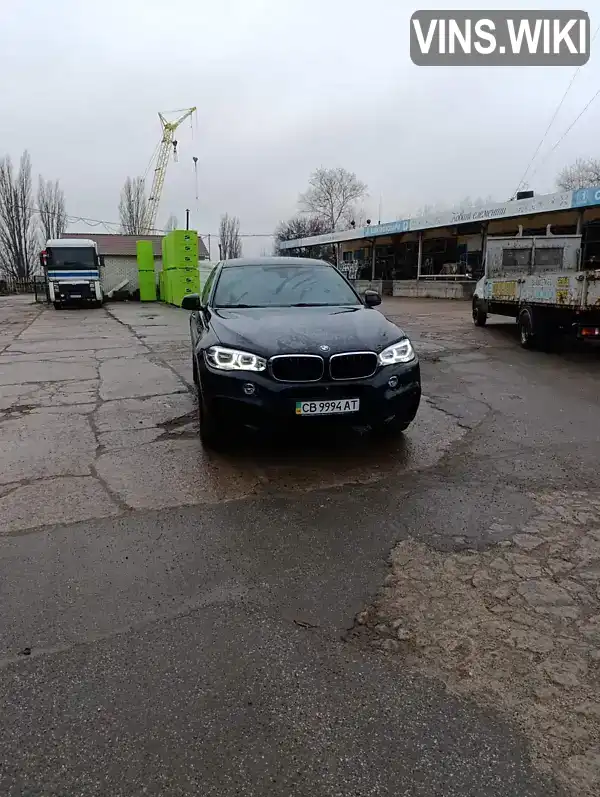 Позашляховик / Кросовер BMW X6 2018 2.99 л. Автомат обл. Чернігівська, Чернігів - Фото 1/21