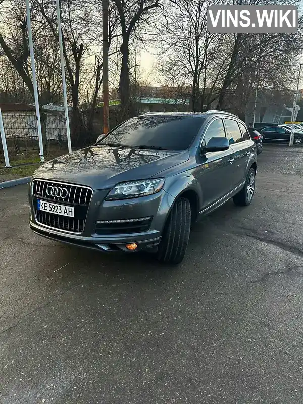 Позашляховик / Кросовер Audi Q7 2013 3 л. Автомат обл. Дніпропетровська, Дніпро (Дніпропетровськ) - Фото 1/16