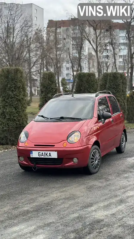 Хетчбек Daewoo Matiz 2006 0.8 л. Ручна / Механіка обл. Хмельницька, Хмельницький - Фото 1/15