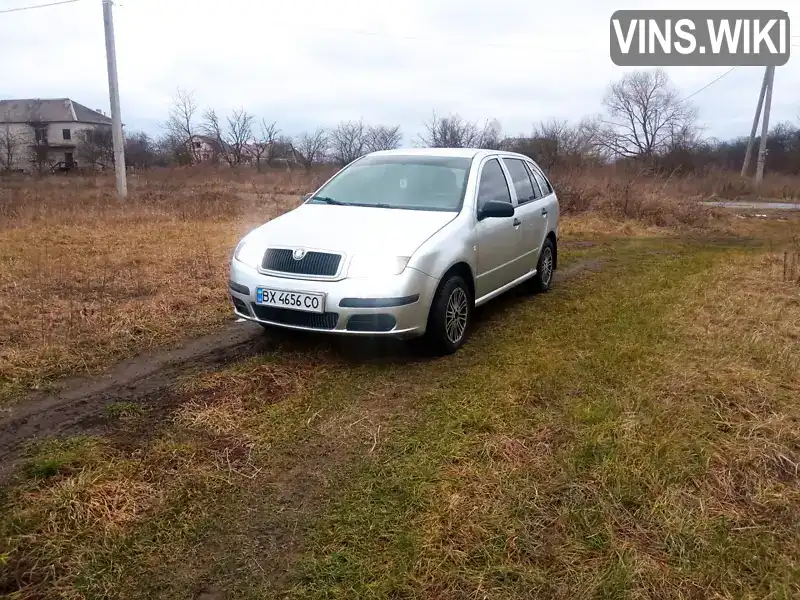 Универсал Skoda Fabia 2004 1.39 л. Ручная / Механика обл. Хмельницкая, Шепетовка - Фото 1/7