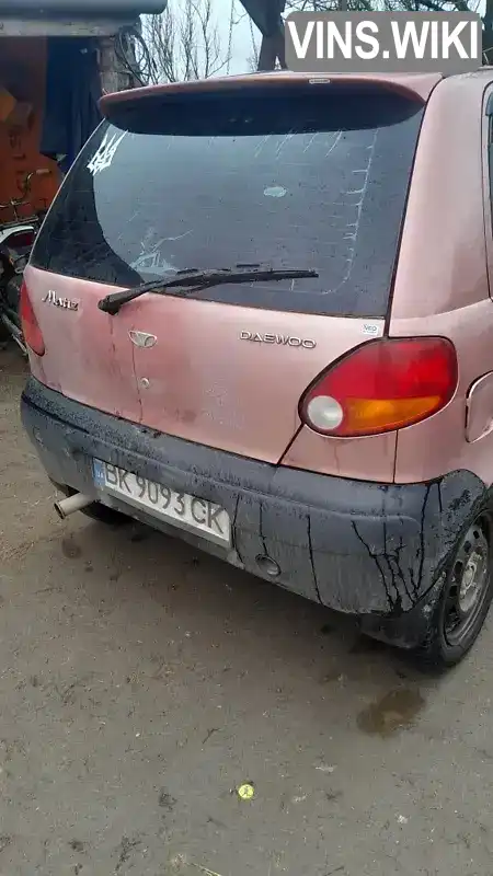 Хетчбек Daewoo Matiz 2001 0.8 л. Ручна / Механіка обл. Рівненська, Сарни - Фото 1/6