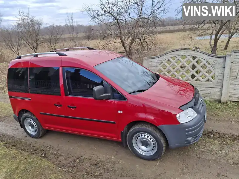 Мінівен Volkswagen Caddy 2008 1.9 л. Ручна / Механіка обл. Чернівецька, Чернівці - Фото 1/4