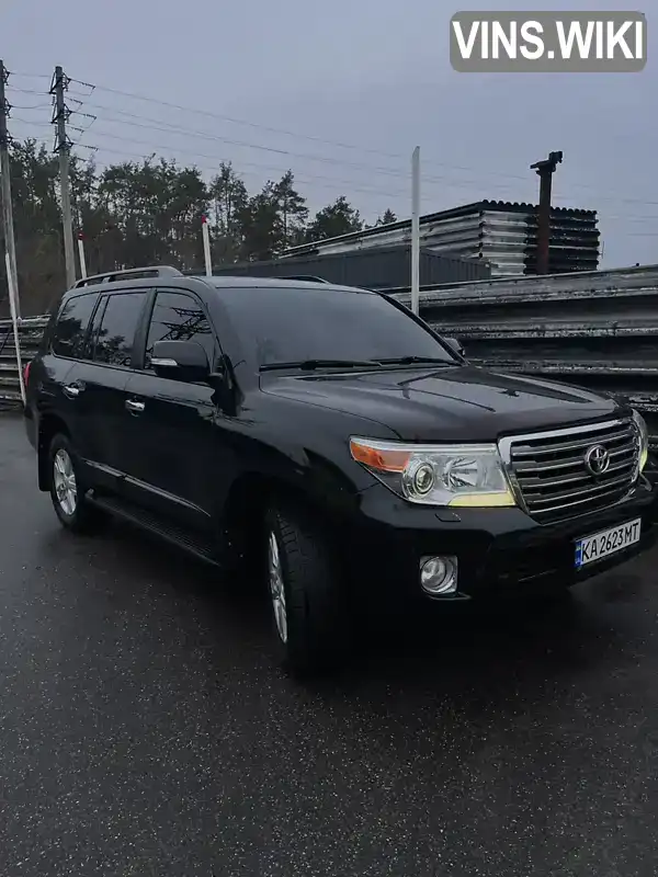 Позашляховик / Кросовер Toyota Land Cruiser 2013 4.5 л. Автомат обл. Київська, Київ - Фото 1/21