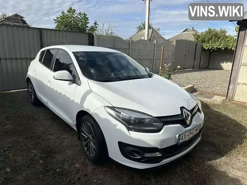 Хетчбек Renault Megane 2014 1.5 л. Ручна / Механіка обл. Харківська, Золочів - Фото 1/11