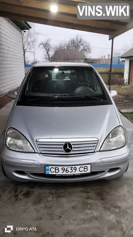 Хетчбек Mercedes-Benz A-Class 2002 1.7 л. Ручна / Механіка обл. Чернігівська, Ніжин - Фото 1/12