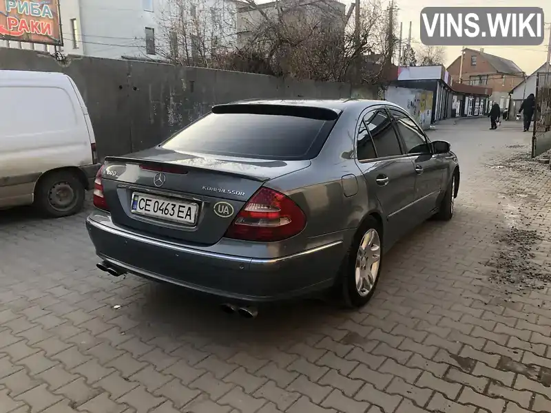 Седан Mercedes-Benz E-Class 2005 1.8 л. Автомат обл. Черновицкая, Глубокая - Фото 1/21