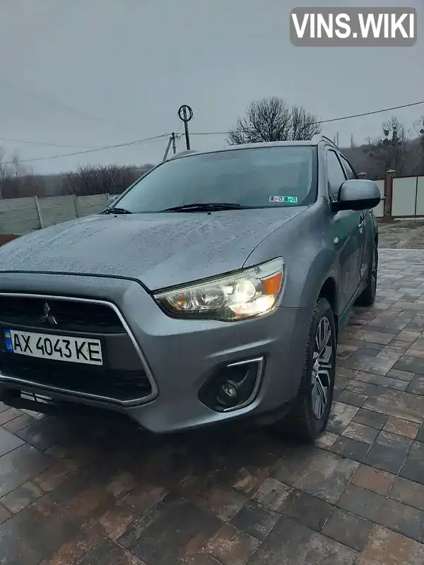 4A4AR4AUXDE007008 Mitsubishi Outlander Sport 2012 Позашляховик / Кросовер 2 л. Фото 1