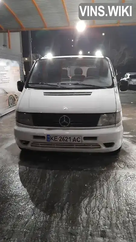 Мінівен Mercedes-Benz Vito 2003 2.15 л. Ручна / Механіка обл. Дніпропетровська, Дніпро (Дніпропетровськ) - Фото 1/10