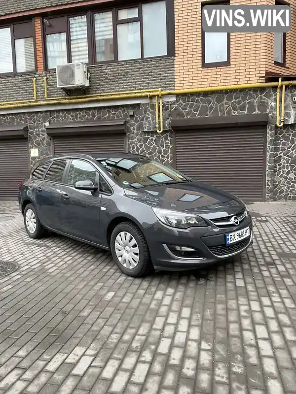 Універсал Opel Astra 2014 1.6 л. Ручна / Механіка обл. Хмельницька, Хмельницький - Фото 1/21