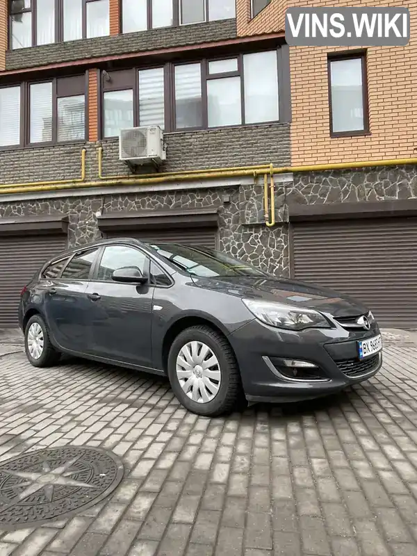 W0LPD8E65F8011065 Opel Astra 2014 Універсал 1.6 л. Фото 4