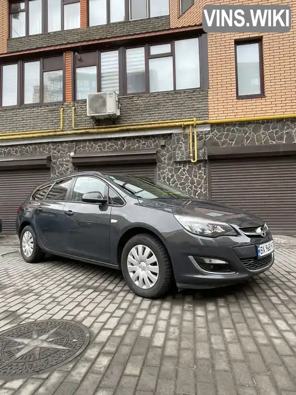 W0LPD8E65F8011065 Opel Astra 2014 Універсал 1.6 л. Фото 5