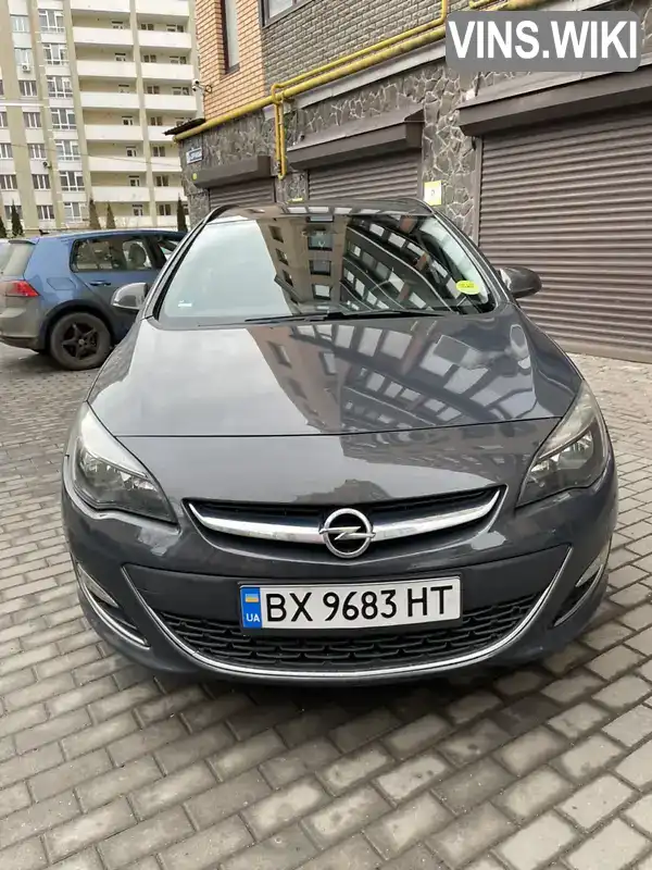 W0LPD8E65F8011065 Opel Astra 2014 Універсал 1.6 л. Фото 7