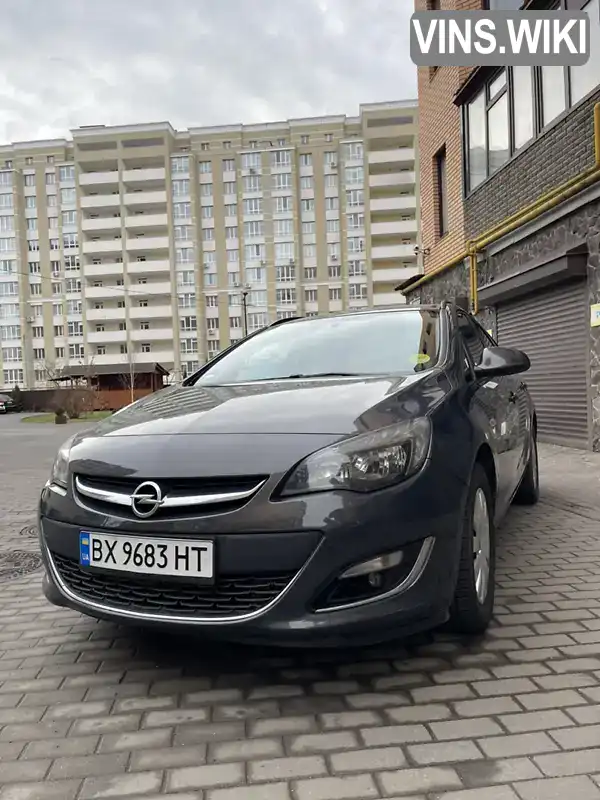 W0LPD8E65F8011065 Opel Astra 2014 Універсал 1.6 л. Фото 8