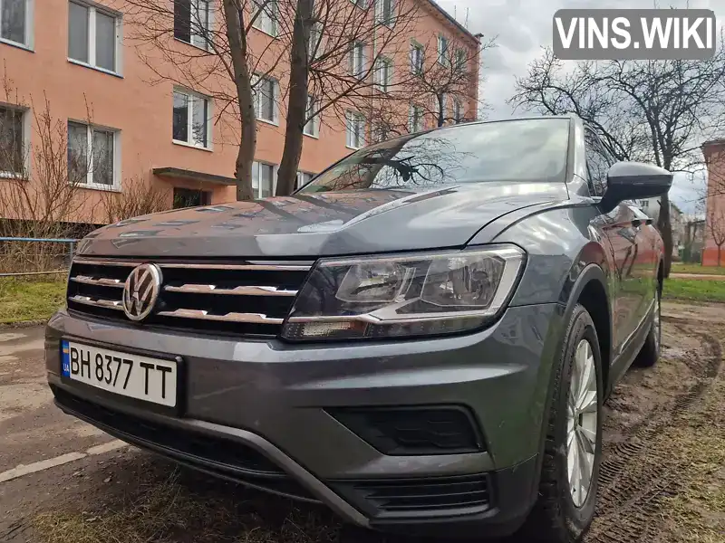 Позашляховик / Кросовер Volkswagen Tiguan 2020 1.98 л. Автомат обл. Одеська, Одеса - Фото 1/21