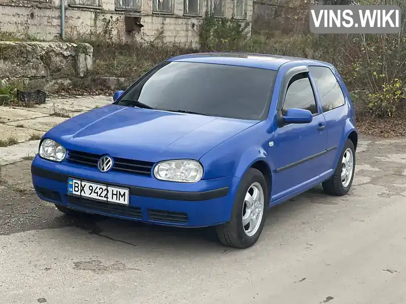 Хетчбек Volkswagen Golf 1998 1.39 л. Ручна / Механіка обл. Рівненська, Гоща - Фото 1/11