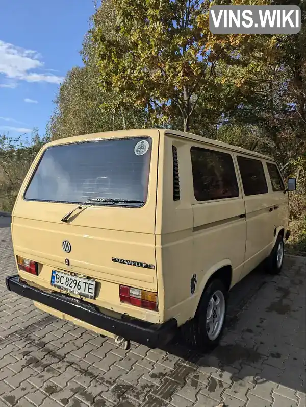 Мінівен Volkswagen Caravelle 1990 1.9 л. Ручна / Механіка обл. Львівська, Львів - Фото 1/13