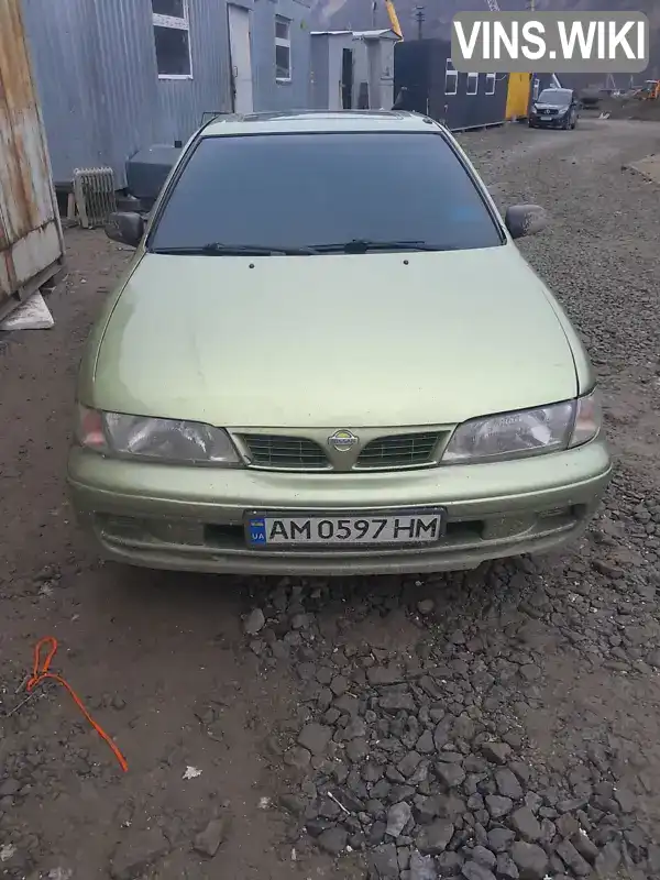 Седан Nissan Almera 1996 1.6 л. Ручная / Механика обл. Житомирская, Житомир - Фото 1/4