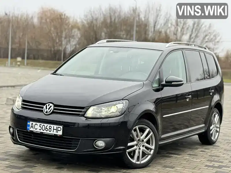 Минивэн Volkswagen Touran 2011 1.97 л. Автомат обл. Волынская, Ковель - Фото 1/21