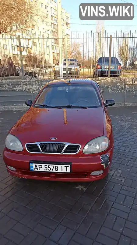 Седан Daewoo Sens 2003 null_content л. Ручная / Механика обл. Запорожская, Запорожье - Фото 1/10