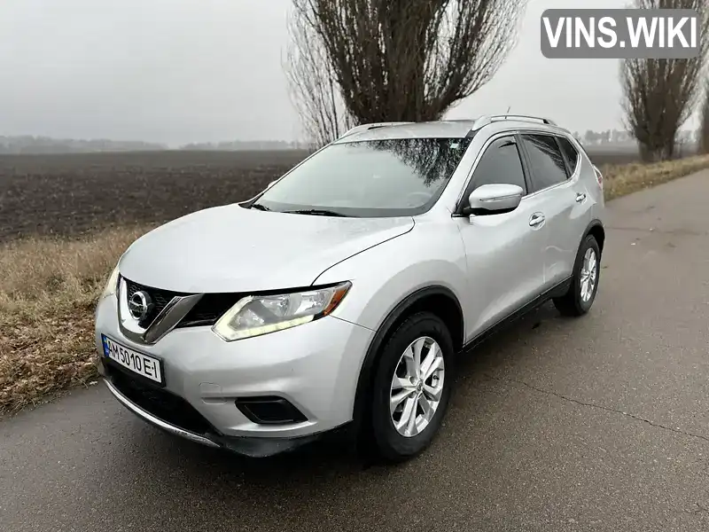 Внедорожник / Кроссовер Nissan Rogue 2015 2.49 л. Автомат обл. Житомирская, Звягель - Фото 1/21